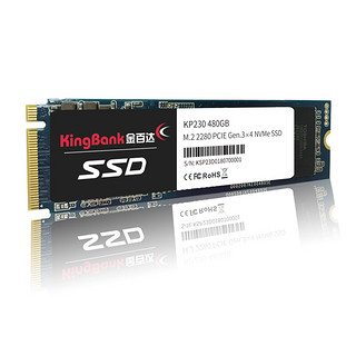 KINGBANK 金百达 KP230 NVMe M.2 固态硬盘 (PCI-E3.0)
