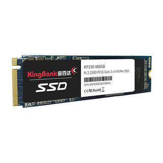 KINGBANK 金百达 KP230 NVMe M.2 固态硬盘 (PCI-E3.0)