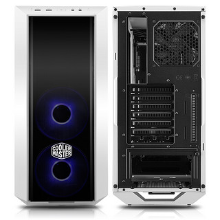 COOLER MASTER 酷冷至尊 MasterBox 5S ATX机箱 半侧透 白色