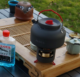 ALOCS 爱路客 时光煮水酒精炉户外便携烧水茶壶套装品茶CW-K04PRO
