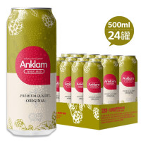 PLUS会员：艾妮思 原瓶原装进口小麦啤酒 500ml*24听