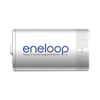 eneloop 爱乐普 BQ-BS1E/2BC 5号转1号电池转换筒 2粒装