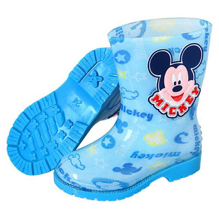 Disney 迪士尼 MP15487 儿童雨鞋 米奇蓝 33码