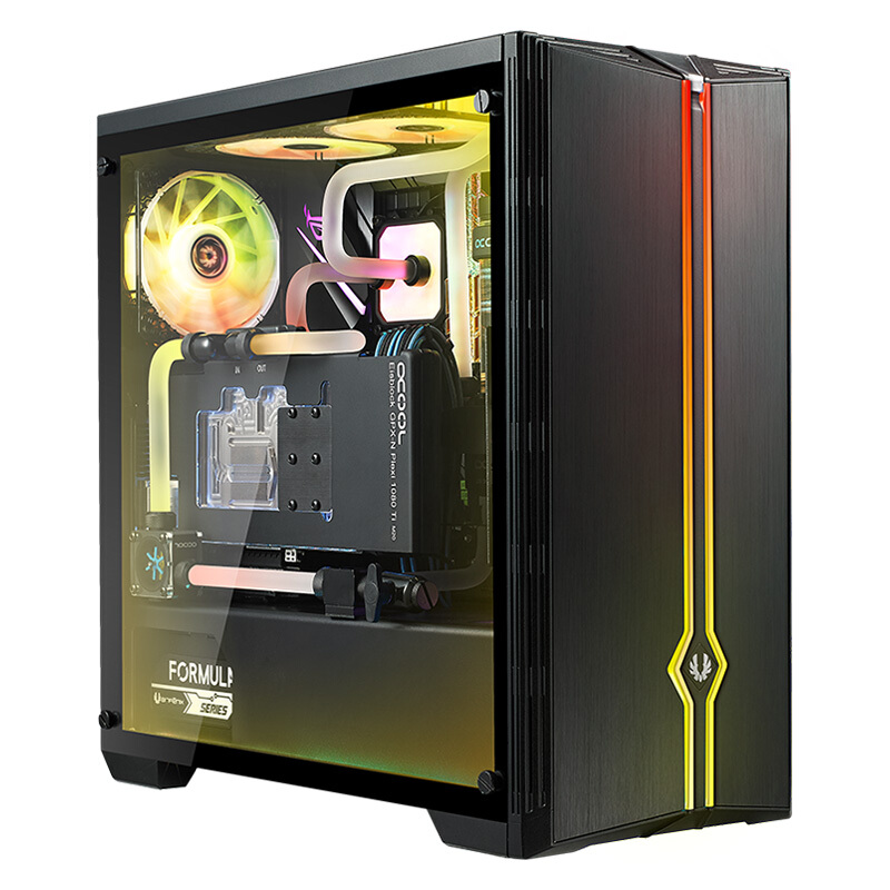 BitFenix 火鸟 亚瑟之剑 SABER RGB E-ATX机箱 半侧透 黑色