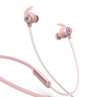JBL 杰宝 T280NC 入耳式颈挂式降噪蓝牙耳机 粉色