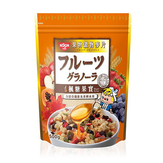 NISSIN 日清食品 谷物麦片 枫糖浆味 500g