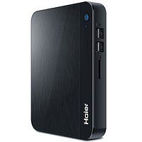 Haier 海尔 云悦mini S-J5 商用台式机 黑色(赛扬J3160、核芯显卡、4GB、128GB SSD、风冷)