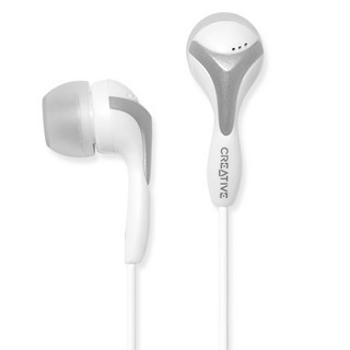 CREATIVE 创新 EP-430 入耳式降噪有线耳机 时尚银 3.5mm