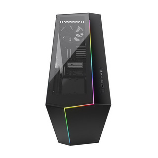 Fractal Design 分形工艺 Vector RS TG RGB ATX机箱 半侧透 黑色