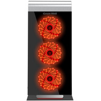 Great Wall 长城 魔镜 T600 RGB E-ATX机箱 半侧透 黑色