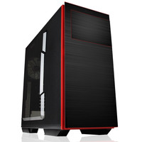 IN WIN 迎广 707 E-ATX机箱 半侧透 黑色