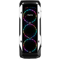 Segotep 鑫谷 HALO光韵 机箱 半侧透 黑色