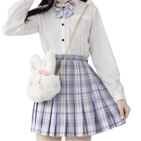 御茶家 洇染 JK制服 女士格裙 42cm S