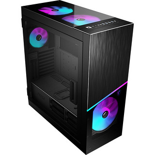 MSI 微星 MPG SEKIRA 500X 幻彩佩龙斧 RGB E-ATX机箱 半侧透 黑色+MPG Z390 GAMING PRO CARBON主板