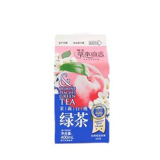 Cheng Bao 橙宝 草本宣言 茉莉白桃绿茶味 400ml*6盒