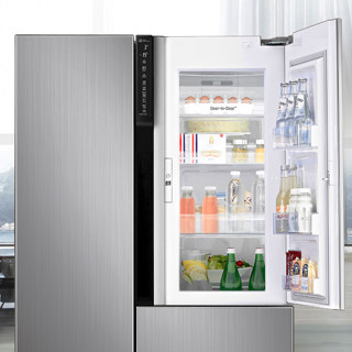 LG 乐金 S639S34B 风冷对开门冰箱 628L 银色