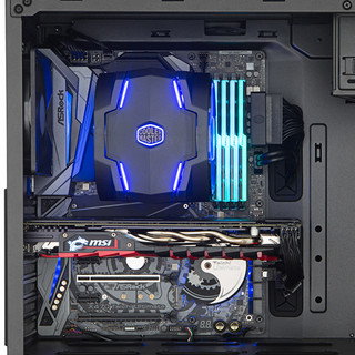 COOLER MASTER 酷冷至尊 S600 ATX机箱 半侧透 黑色