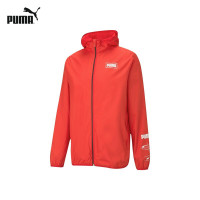 PUMA 彪马 官方 新款男子休闲连帽拉链外套ESSENTIALS 588784 鲜红色-11 XL(185/104A)