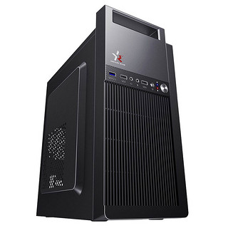 HEXIEHAO 和谐号 XS-6100 21.5英寸 商用台式机 黑色（A9-9820、核芯显卡、8GB、256GB SSD、风冷）