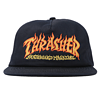 THRASHER 男女款平檐帽 THRAAC086 海军蓝