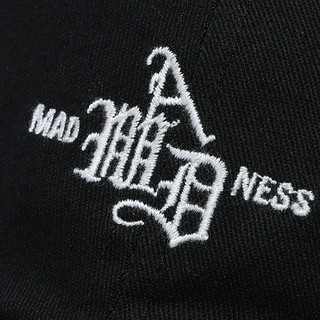 MADNESS 男女款棒球帽 21SS-TM-SB-D001_BLK 黑色