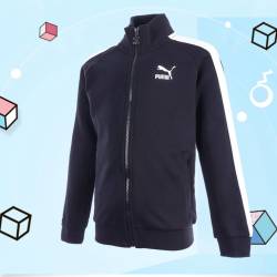 PUMA 彪马 男童装运动服儿童休闲立领外套