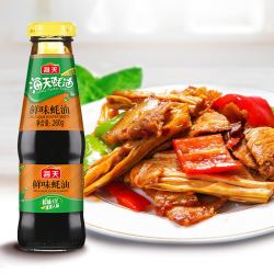 海天蚝油鲜味蚝油小瓶火锅蘸料烧烤配料腌制调味料260g3瓶