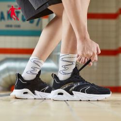 qiaodan 乔丹 运动鞋男鞋2021夏季跑鞋减震鞋子轻便网鞋男士网面透气