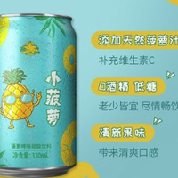 百威小菠萝碳酸饮料 330mL*24瓶