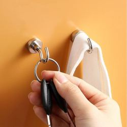 生活用品 浴室用品 文章详情                 觅时光 强力磁铁挂钩