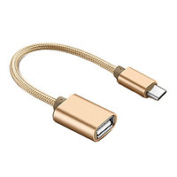 SANTIAOBA 叁條捌 OTG数据线 TypeC转USB 转接线 USB-C转换器 支持U盘鼠标键盘