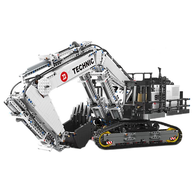 HAPPY BUILD 悦创积木 GC004 宇记挖掘机