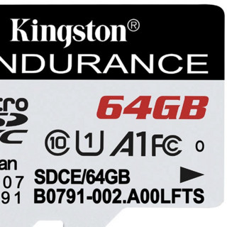 Kingston 金士顿 SDCE 恒星卡 Micro-SD存储卡 64GB（UHS-I、U1、A1）