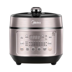 Midea 美的 双钢胆IH大火力浓香变压MY-YL50P602 电压力锅 5L（3-6人食用）