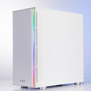 PCCOOLER 超频三 光愈2 LM300 ARGB M-ATX机箱 半侧透