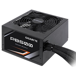 GIGABYTE 技嘉 PB500 铜牌（85%）非模组ATX电源 500W