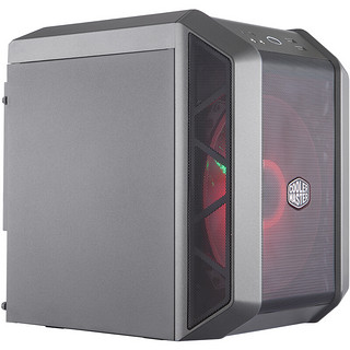 COOLER MASTER 酷冷至尊 MasterCase H100 RGB MINI-ATX机箱 非侧透 黑色