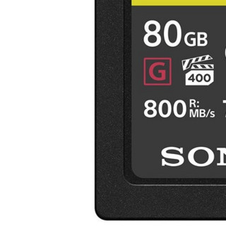 SONY 索尼 CF-A系列 XQD 相机存储卡 80GB (440M/s)