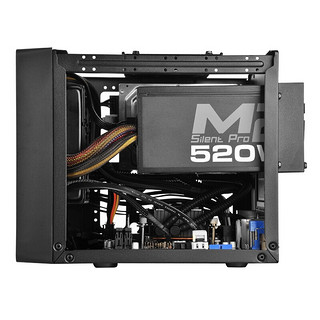 COOLERMASTER 酷冷至尊 小魔方 MINI-ITX机箱 非侧透 黑色