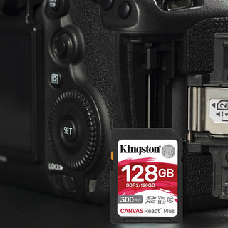 Kingston 金士顿 SDR2系列 超极速版 SD存储卡 128GB（UHS-II、V90、U3）