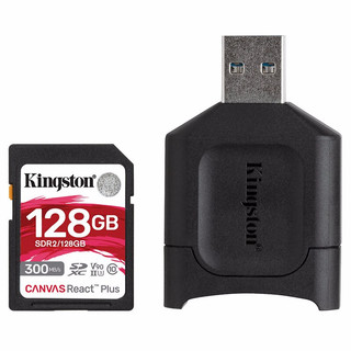 Kingston 金士顿 SDR2系列 超极速版 SD存储卡 128GB（UHS-II、V90、U3）