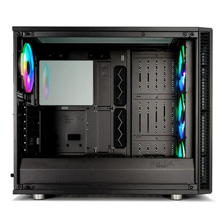 Fractal Design 分形工艺 Define S2 Vision RGB  RGB E-ATX机箱 半侧透 黑色