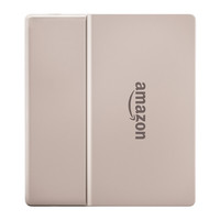 kindle oasis 第三代尊享版 7英寸墨水屏电子书阅读器 32GB 香槟金+原厂真皮保护套 梅乐红套装