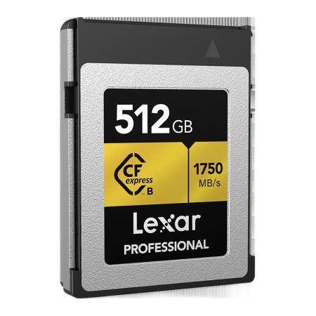 Lexar 雷克沙 CFexpress Type-B CF存储卡 512GB（1750MB/s）