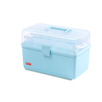 Jeko&Jeko 捷扣 SWB-5489 医药箱 3层 超大号 蓝色