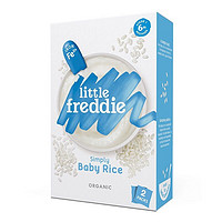 LittleFreddie 小皮 高铁有机原味米粉 欧洲原装进口6月+婴儿辅食米糊200g/盒
