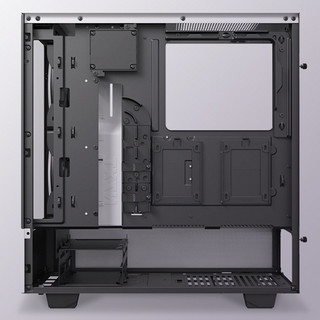 NZXT 恩杰 H510 Elite RGB ATX机箱 半侧透 白色