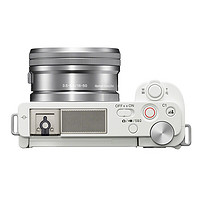 移动专享、有券的上：SONY 索尼 ZV-E10 APS-C画幅 微单相机 白色 E PZ 16-50mm F3.5 OSS 变焦镜头 单头套机