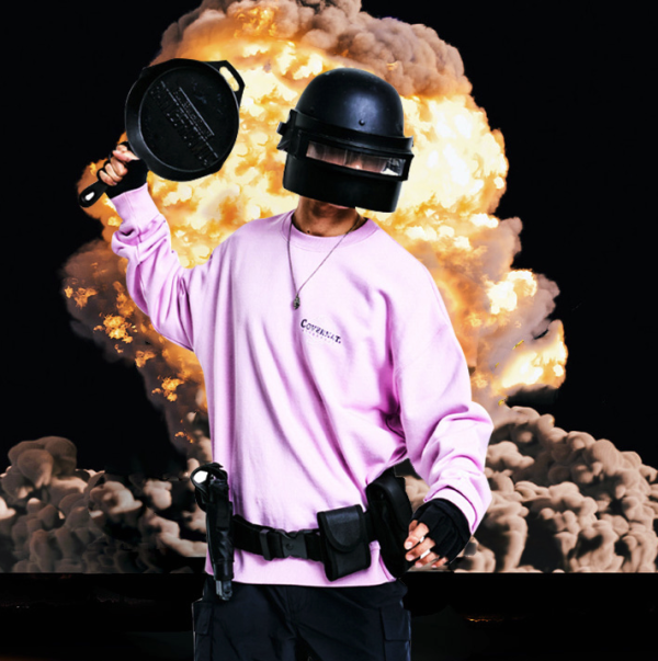 covernat&pubg吃鸡春秋新款绝地求生联名款卫衣中性圆领潮流时尚531元