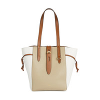 【2021新款】FURLA 芙拉 女士 NET系列拼色粒纹小牛皮大容量通勤风单肩手提包 bzt0fuahsc0000577s